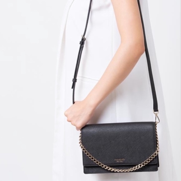 kate spade Handbags - Kate Spade Cameron Black Convertible Crossbody